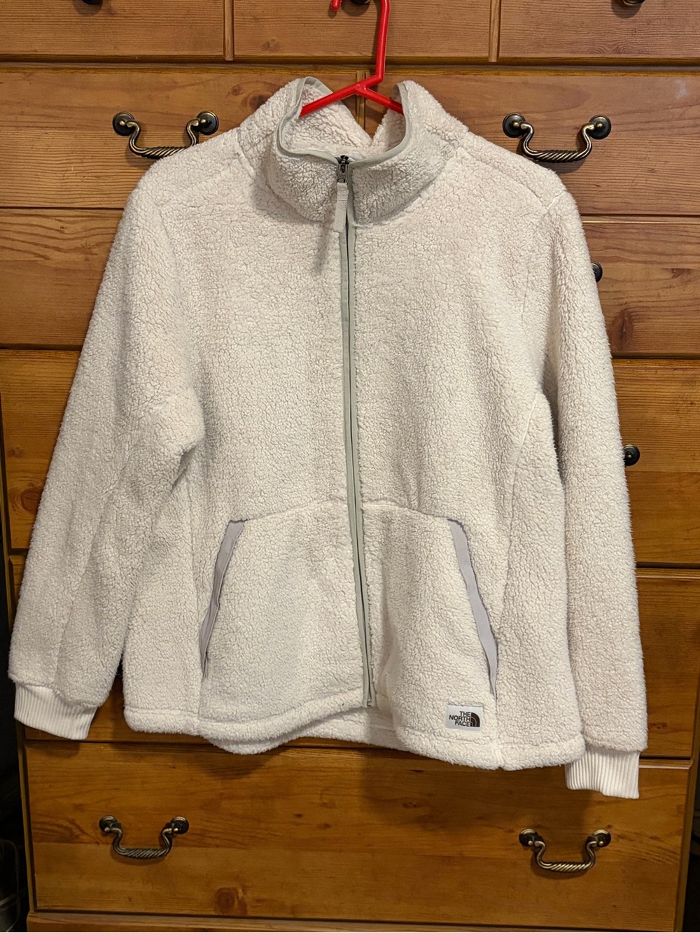 The North Face Women's Cream Sherpa Full-Zip Jacket